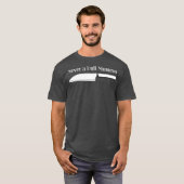 T-shirt Chef Cuisine Jamais un moment difficile pour la cu (Devant entier)