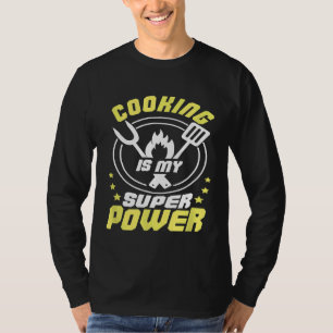 T-shirt Chef Cuisinier Baker Cook Grill Master Cuisine Est