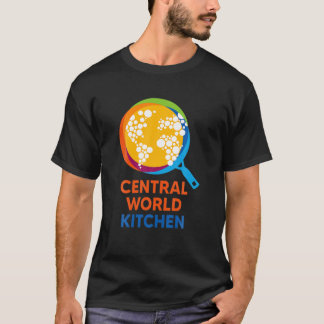 T-shirt Chef cuisinier du monde central Design classique