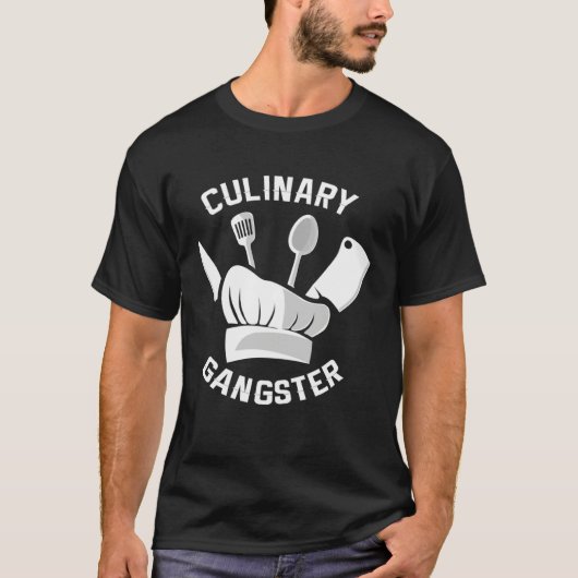 T-shirt Chef Culinary Quote Cooking (Devant)