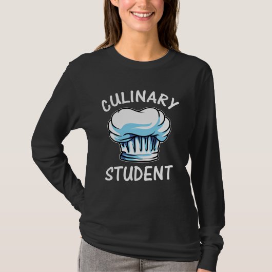 T-shirt Chef Culinary Student Cooking (Devant)