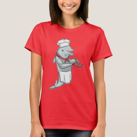 T-shirt Chef dauphin Pan Cook (Devant)