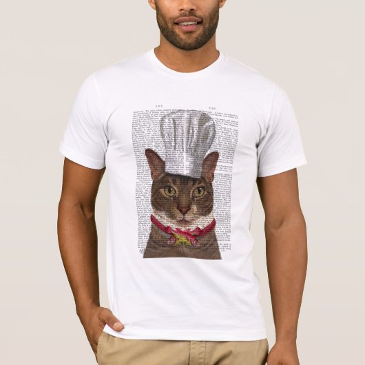 T-shirt Chef de chats (Devant)