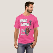 T-Shirt CHEF DE FILE CHEVAL (Devant entier)