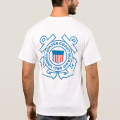 T-shirt Chef de la garde côtière retraité (Dos)