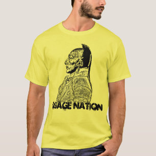 T-shirt Chef de la petite nation d'Osages - d'Osage