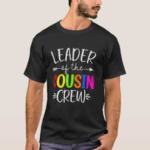T-shirt Chef de la troupe de cousins drôle leader