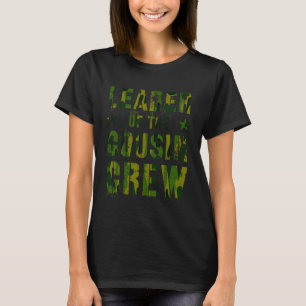 T-shirt Chef de la troupe des cousins Drôle grand-mère gra