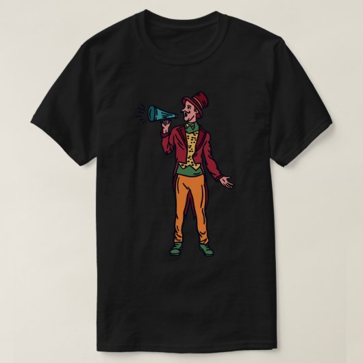 T-shirt Chef de l'anneau des interprètes de cirque (Design devant)