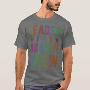 T-shirt CHEF DE L'ÉQUIPAGE DE COUSIN, Rockin' Funny Grand-