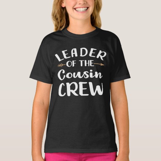 T-shirt Chef de l'équipage du cousin 2023 (Devant)