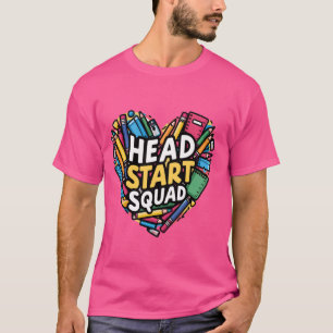 T-shirt Chef de l'équipe de la petite enfance Éducatrice C