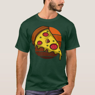T-shirt Chef De Pizza À Trancher Ou Cuisinière Premium 295