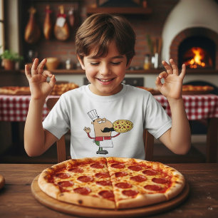T-shirt Chef de pizza italien