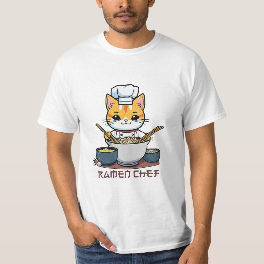 T-shirt Chef de Ramen (Devant)