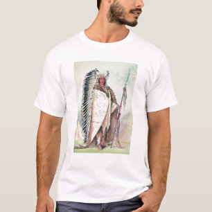 T-shirt Chef de Sioux, 'le Rock noir