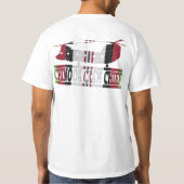 T-shirt Chef d'équipe chinook de chemise du vétéran CH-47 (Dos)