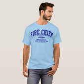 T-shirt Chef des pompiers (Devant entier)