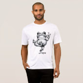 T-shirt Chef-d'œuvre de Grenouille Zen (Devant entier)
