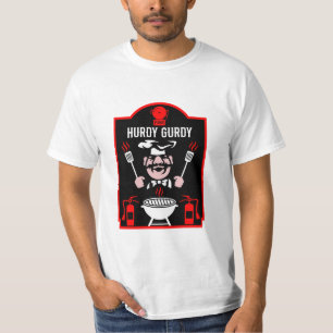 T-shirt Chef drôle Hurdy Gurdy