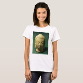 T-shirt Chef du Bouddha, Sarnath (grès) (Devant entier)