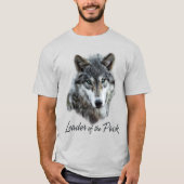 T-shirt Chef du Pack de Wolf Lover (Devant)