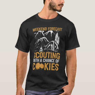 T-shirt Chef du Scoutisme et du Scoutisme des prévisions d