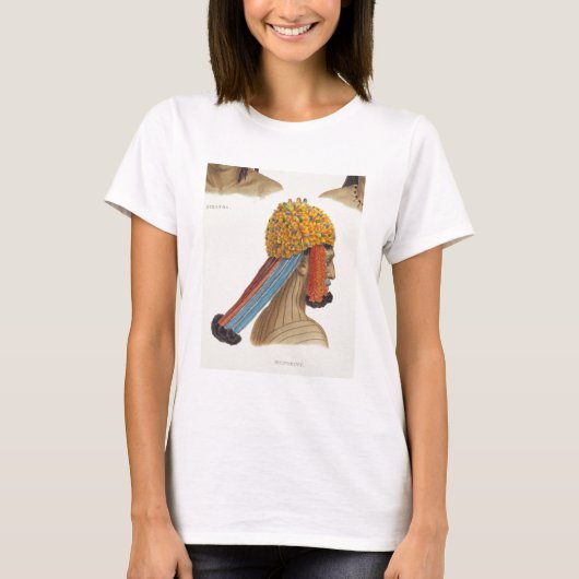 T-shirt Chef d'un homme de la tribu Mundrucu, de 'Trave (Devant)