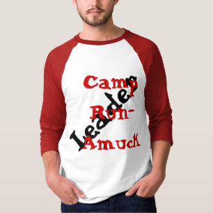 T-shirt Chef d'une manière insensée couru par camp Geeky