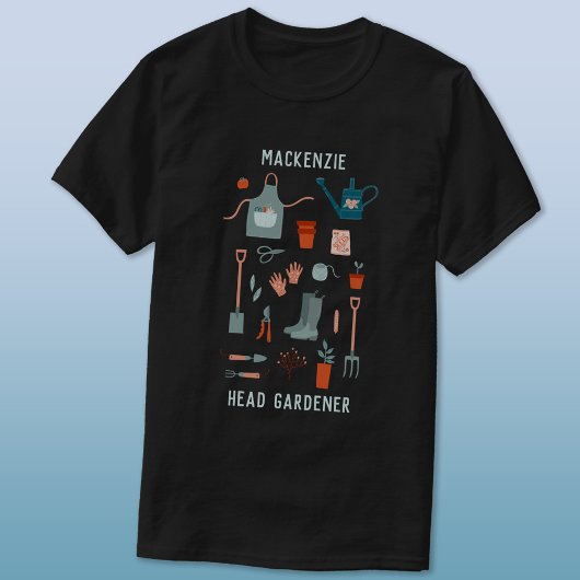 T-shirt Chef Gardener Personnalisé