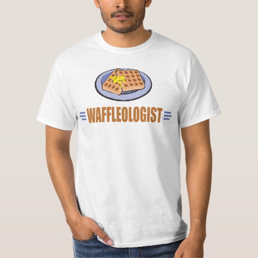 T-shirt Chef gaufre humoristique (Devant)