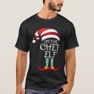 T-shirt Chef - Im Le Chef Elf Famille Correspondant Noël G
