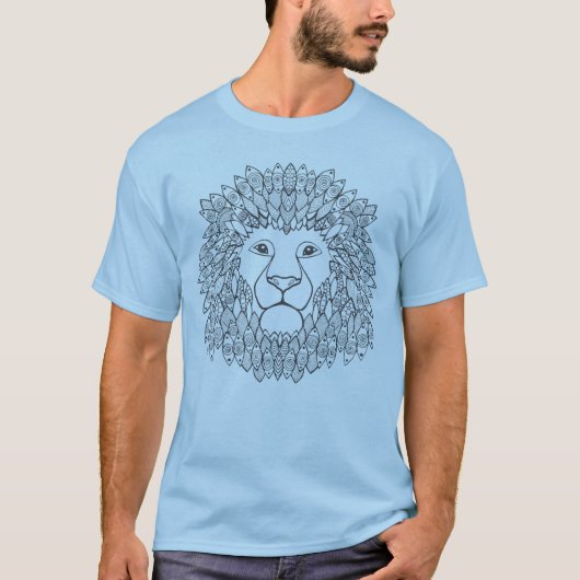 T-shirt Chef inspiré de lion (Devant)