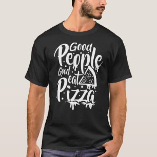 T-shirt Chef Italien Pizza Maker Bons Gens Mangez Bons Piz