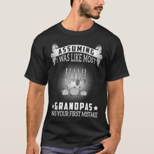 T-shirt Chef Je suis un papy qui adore cuisiner