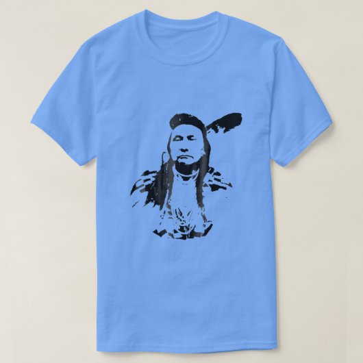 T-shirt Chef Joseph Nez Perce Amérindien Hist (Design devant)