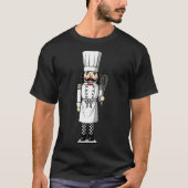 T-shirt Chef Nutcracker Cook Hat Xmas  (Devant)