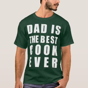 T-shirt Chef Papa Est Le Meilleur Cuisinier Jamais Cuisine