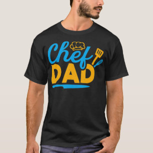 T-shirt Chef Papa Sous Chefs Cuisine culinaire Cuisine bar