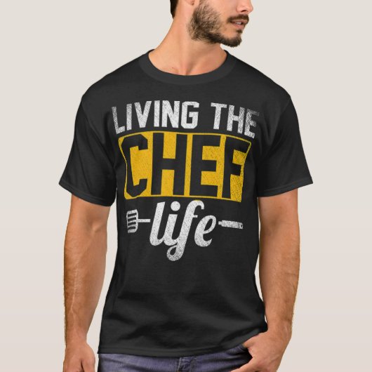 T-shirt Chef pâtissier bagel (Devant)