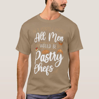 T-shirt Chef pâtissier de cuisson au four