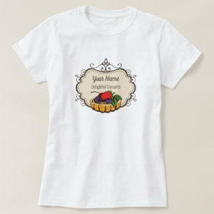 T-shirt Chef pâtissier personnalisable