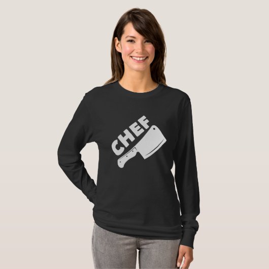 T-shirt Chef Proud Baker Sous Culinary Gangster Kitchen (Devant entier)