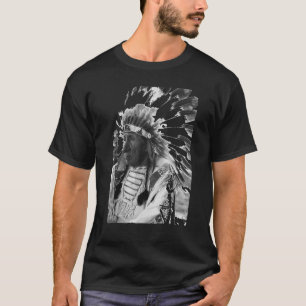 T-shirt Chef Red Cloud Amérindien Lakota Siou