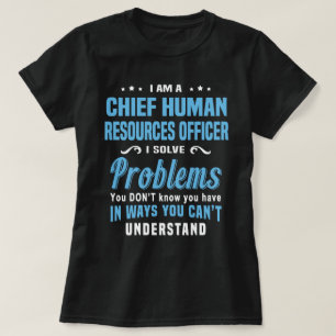 T-shirt Chef, Ressources humaines