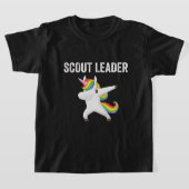 T-shirt Chef Scout Dabbing Unicorn Funny Scouting Cadeau (Poser)
