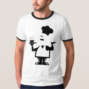 T-shirt Chef tenant un bol de soupe