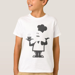 T-shirt Chef tenant un bol de soupe