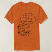 T-shirt Chef Thoughts A1 n'est pas une sauce au steak  (Design devant)
