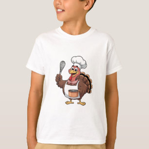 T-shirt Chef Turkey Thanksgiving Cook Gobbler